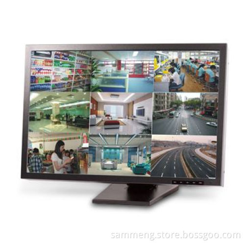 22-inch Professional CCTV LCD Monitor with Dual-screen Function and 3D Digital Noise Reduction